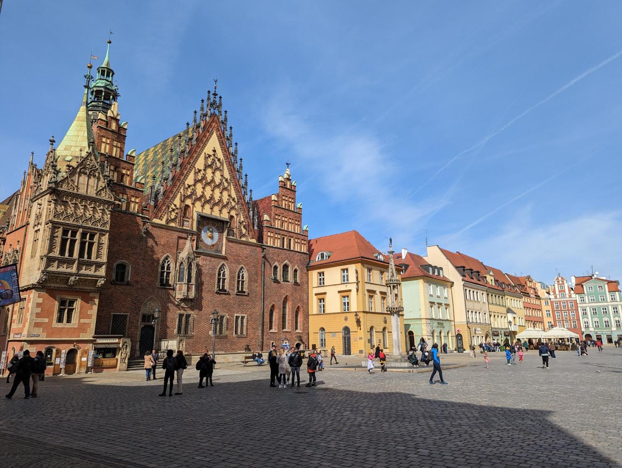 3-Bedroom Apt In Town Square Wrocław Kültér fotó